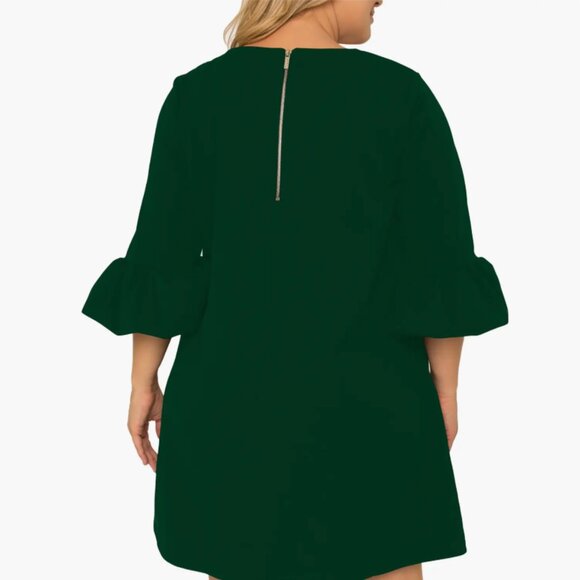 STELLA Crepe Dress (PLUS) - Picture 2 of 2